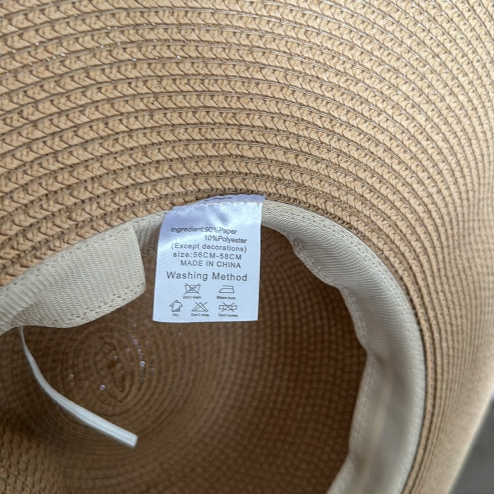 Large sun hat - Picture 5 of 5